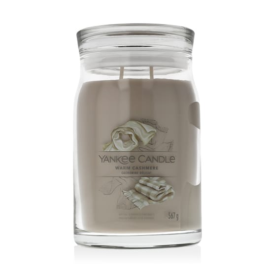 Yankee Candle Signature Scented Candle Warm Cashmere