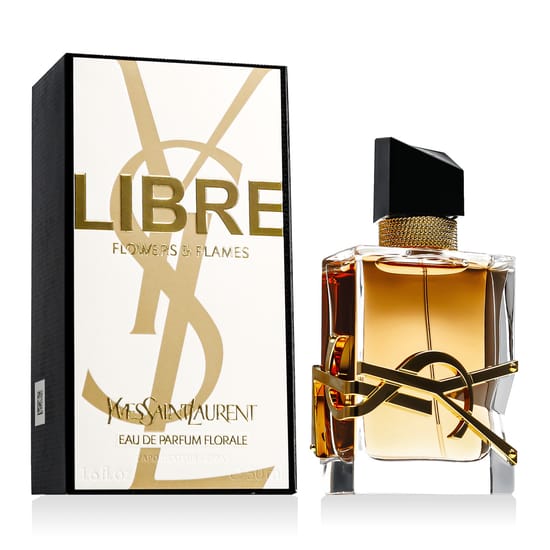 Yves Saint Laurent Libre Flowers & Flames Florale EDP perfume bottle