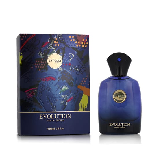 Zimaya Evolution EDP unisex perfume bottle, front product view