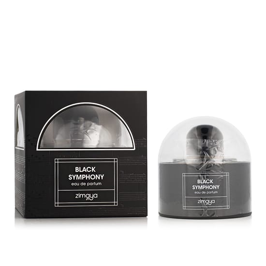 Zimaya Black Symphony EDP bottle for unisex fragrance use
