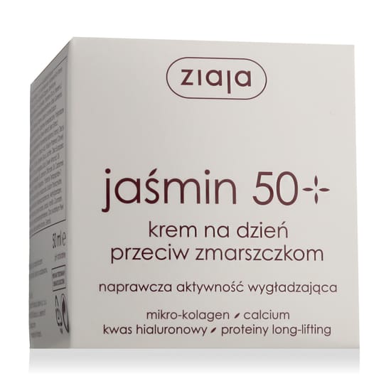 Дневной крем Ziaja Jasmine против морщин SPF 6 для кожи лица