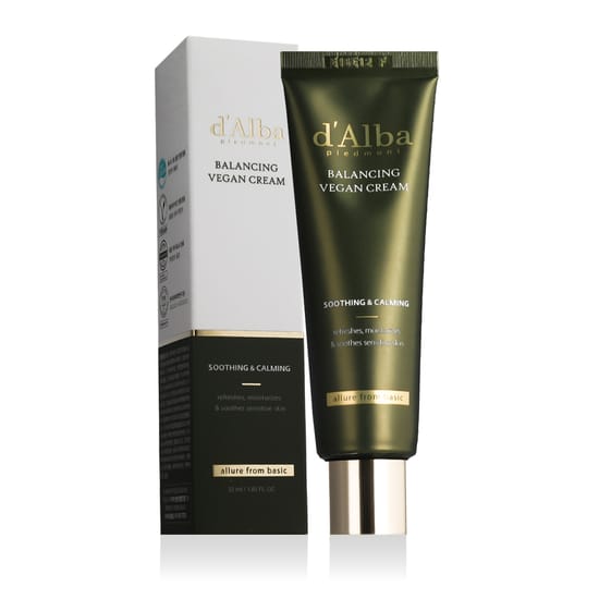 d'Alba Soothing & Calming Balancing Vegan Cream
