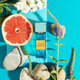 Gritti Pomelo Sorrento Eau de Parfum bottle in its product presentation