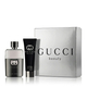Gucci Guilty Pour Homme EDT gift set with shower gel, shown together