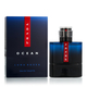 Prada Luna Rossa Ocean EDT kvepalų flakonas produkto nuotraukoje
