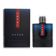 Prada Luna Rossa Ocean EDT kvepalų flakonas produkto nuotraukoje