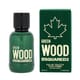 Dsquared2 Green Wood EDT bottle in its unisex perfume presentation