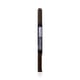 Maybelline Express Brow Satin Duo – antakių pieštukas ir pudra, 04 Dark Brown