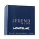 Montblanc Legend Blue EDP kvepalų flakonas – gaivaus medienos kvapo aromatas